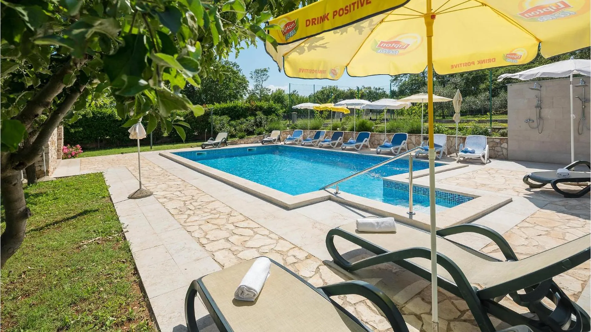 Nice Home In Buje With Outdoor Swimming Pool